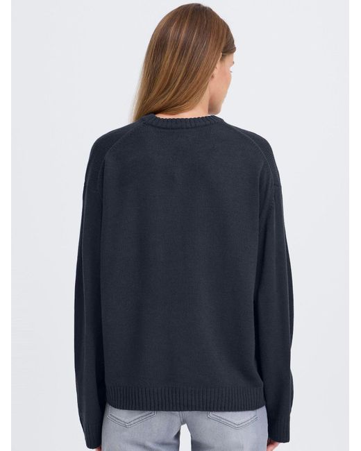 Oxmo Blue Strickpullover