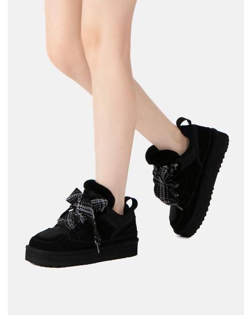 EVER AU Black Sneaker Marbled