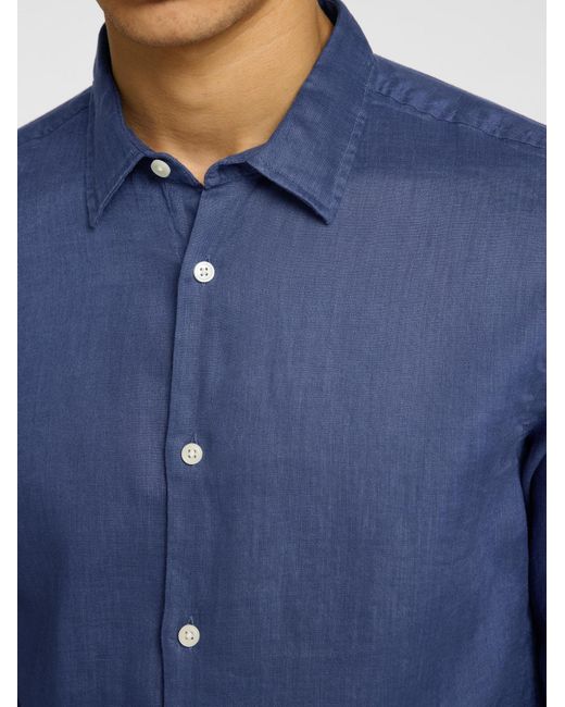 SELECTED Hemd Slhkylian in Blue für Herren