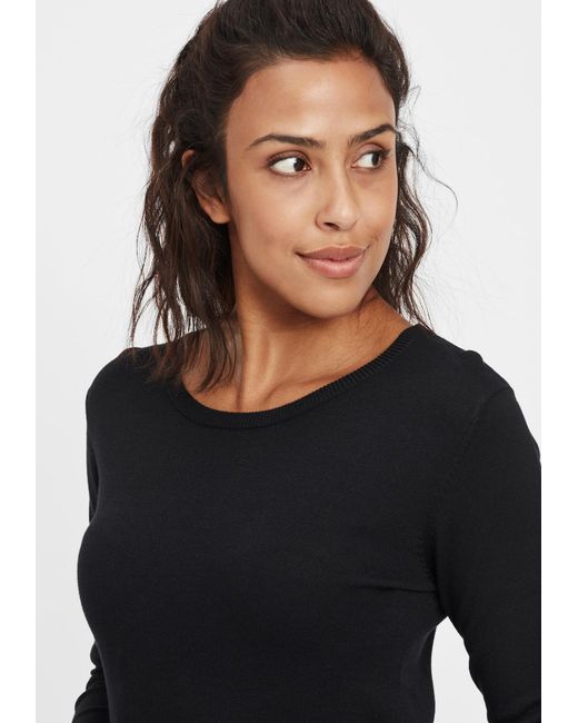 Oxmo Black Pullover Edda