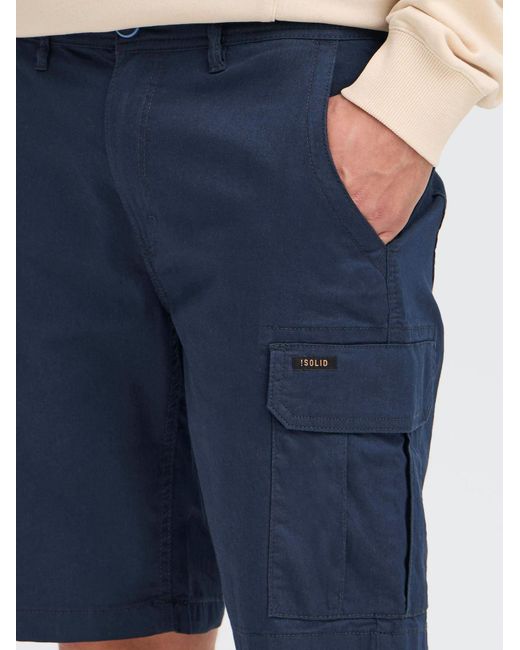 Solid Cargoshorts Sdkallant in Blue für Herren