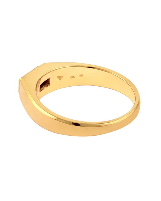 Kuzzoi Ring in White für Herren