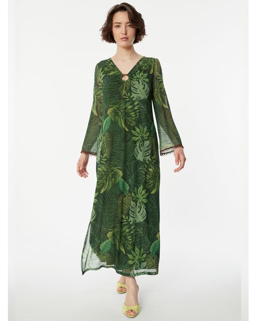 Ana Alcazar Green Kleid Ziesa