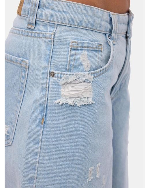 its basic Blue Its Basic Jeans Baggy Mini Denim Short