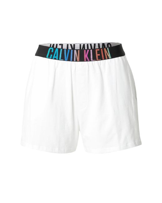 Calvin Klein White Shorts 'power pride'