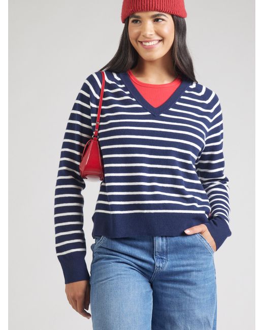 Levi's Blue Levis Supersoft V-Neck Pullover Sweater