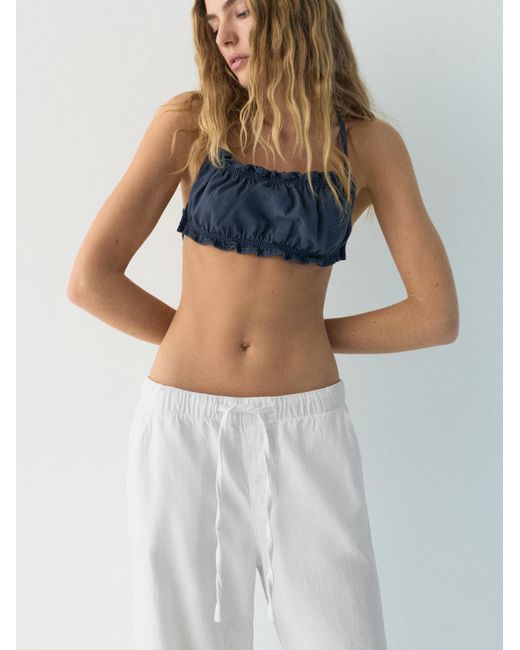 Pull&Bear White Jeans