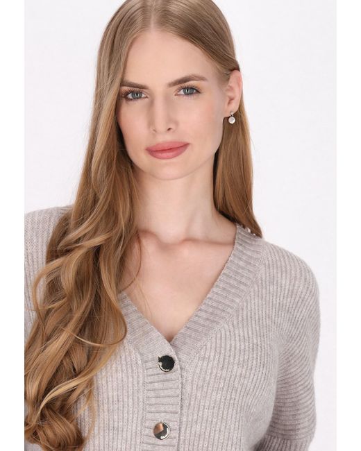 DreiMaster Klassik White Strickjacke