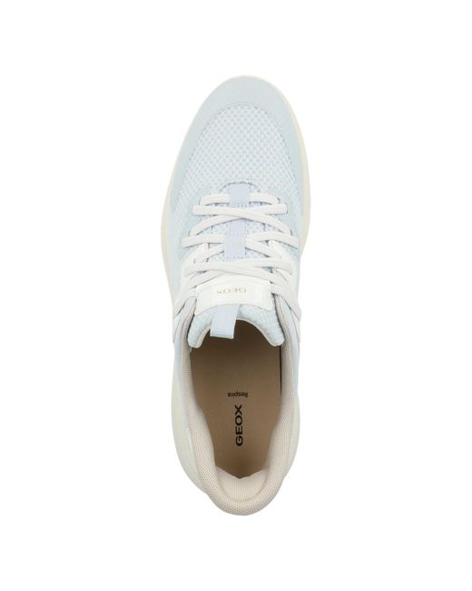Geox White Sneaker D Plummery Plus