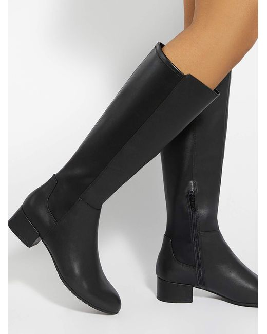 Dune Black Stiefel Tayla