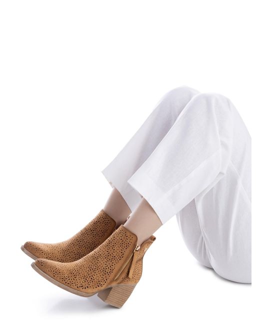 Xti Brown Stiefelette