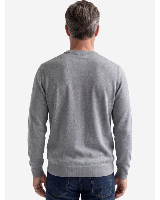 Redmond Pullover Basic in Gray für Herren