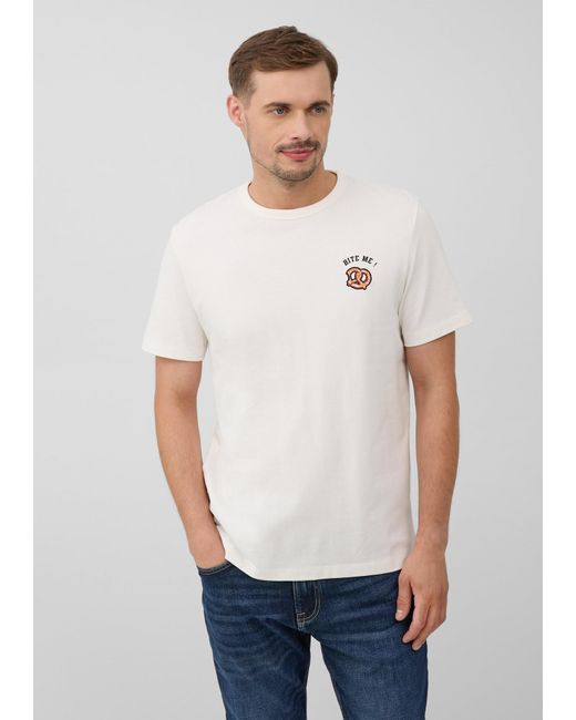 S.oliver T-Shirt in White für Herren