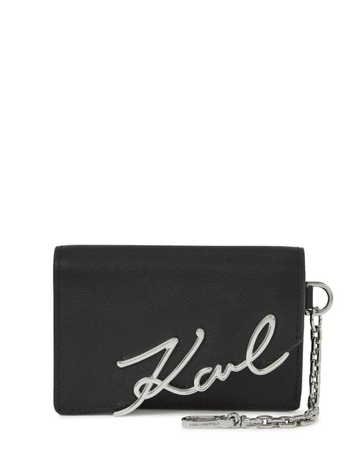 Karl Lagerfeld Black Kartenetui
