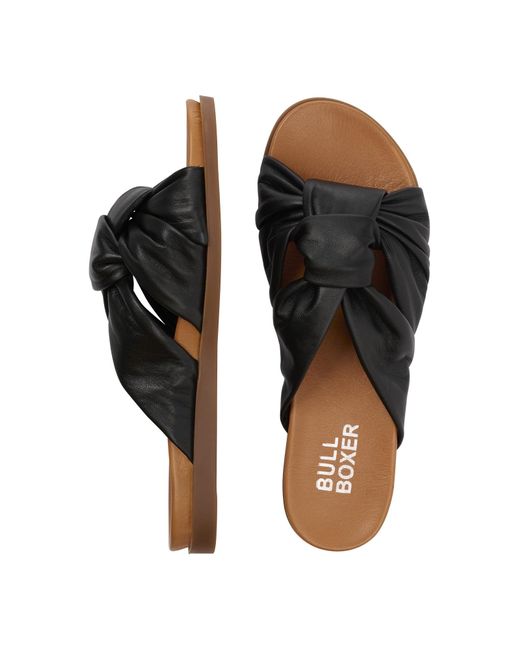 Bullboxer Black Pantolette