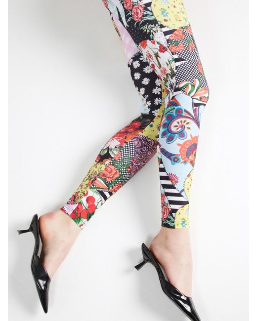 Moschino Jeans Multicolor Leggings