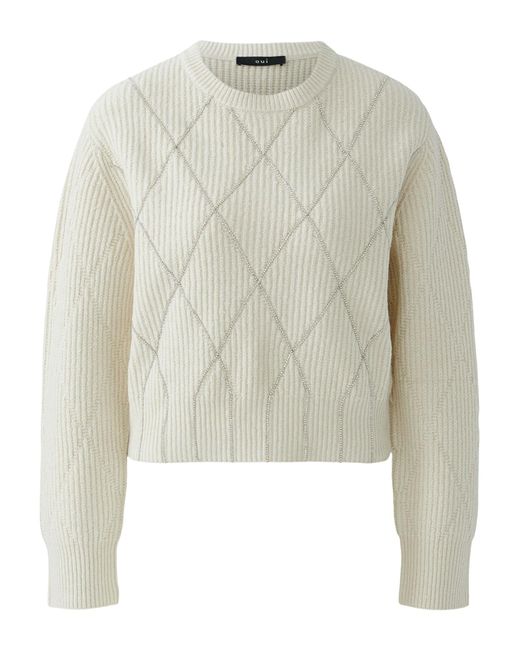 Ouí White Pullover