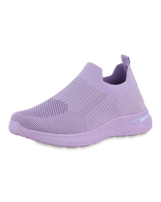 VAN HILL Purple Slip On Andrea