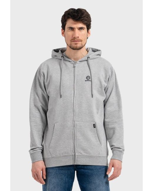 Oldskull Gray Sweatjacke Basic 25