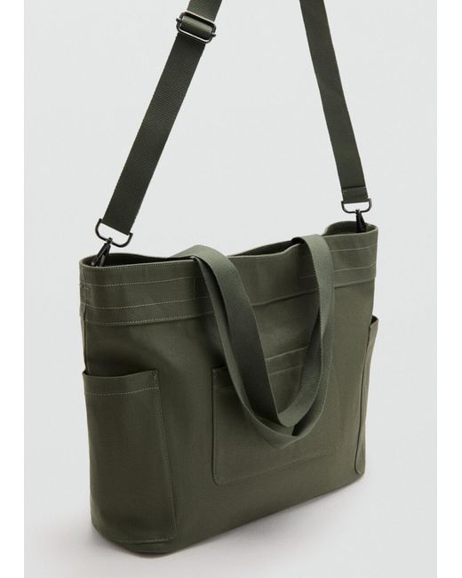 Mango Shopper in Black für Herren