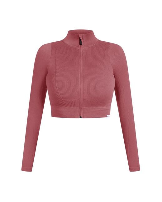 Smilodox Red Trainingsjacke Slim Zeya
