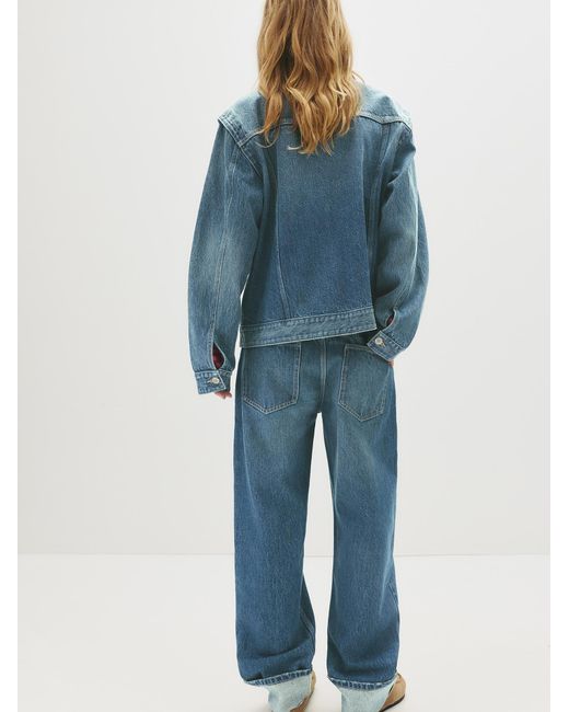 Pull&Bear Blue Jacke