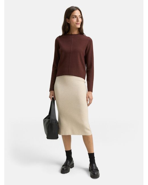 Tom Tailor Brown Pullover