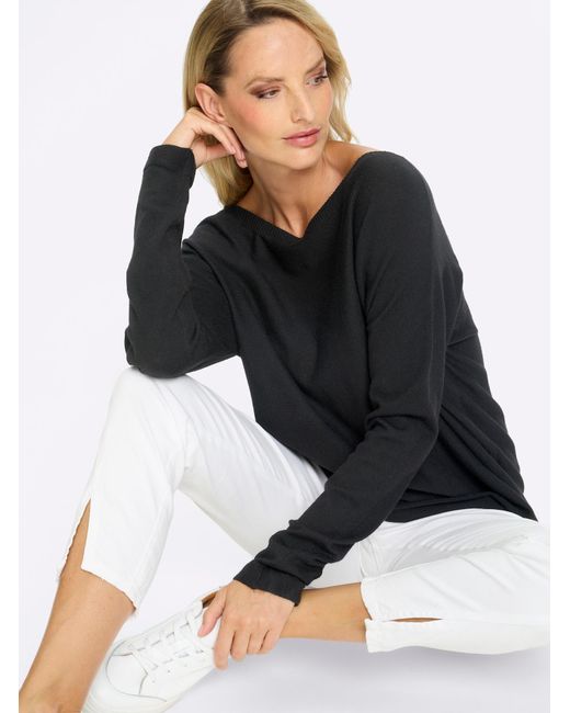 heine Black Pullover