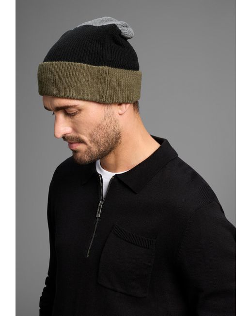 Man's World World Mütze in Green für Herren