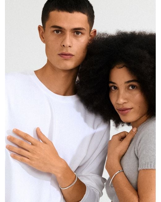 Pilgrim Armband Alaia in White für Herren
