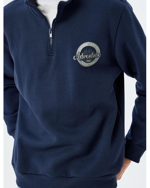 Koton Sweatshirt in Blue für Herren