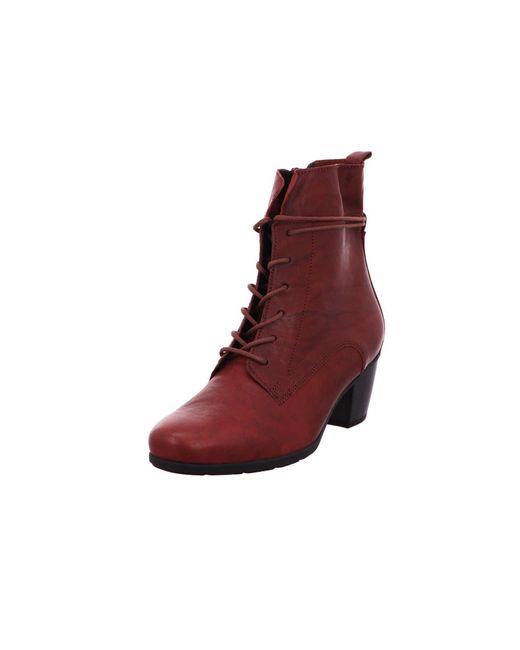Gabor Purple Schnürstiefelette
