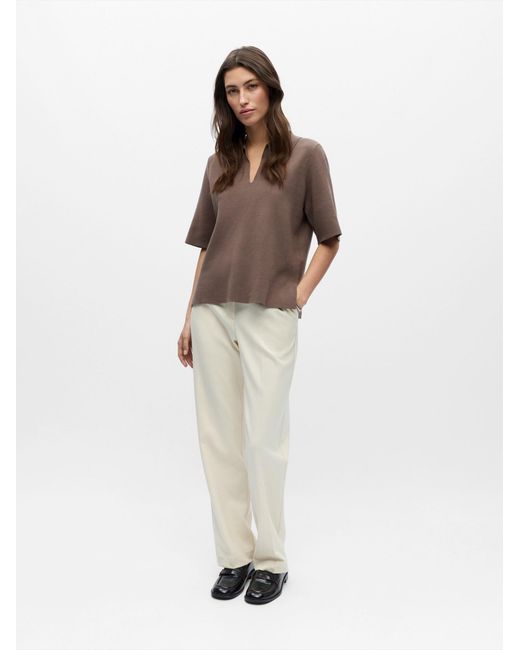 Object Brown Pullover Objreynard