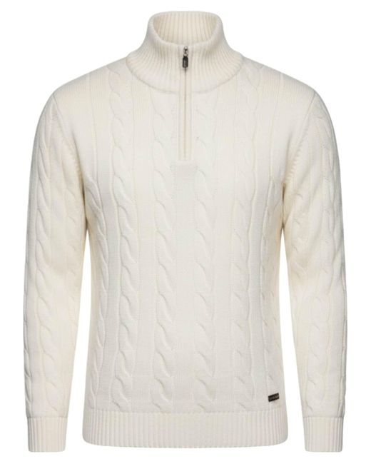 Ombre Pullover in White für Herren