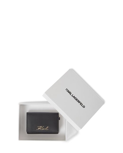 Karl Lagerfeld Black Portemonnaie