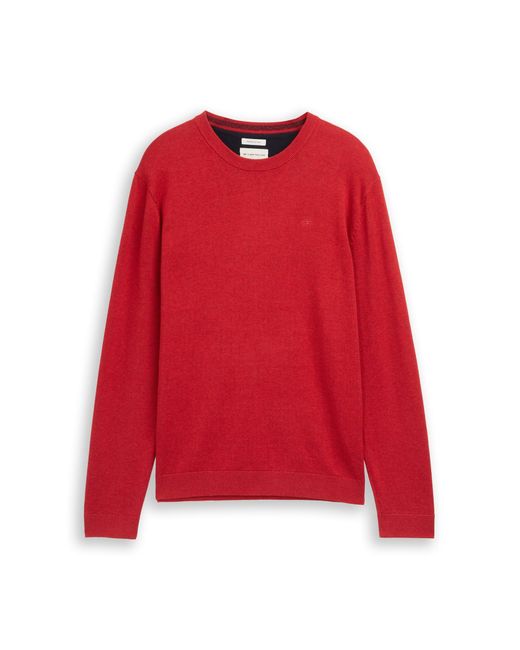 Tom Tailor Pullover in Red für Herren