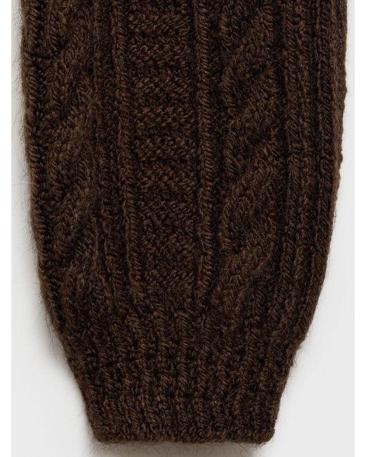 Mango Brown Pullover 'Tibi'