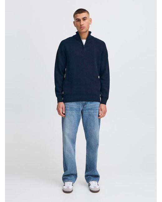 Solid Pullover Sdfinnet in Blue für Herren