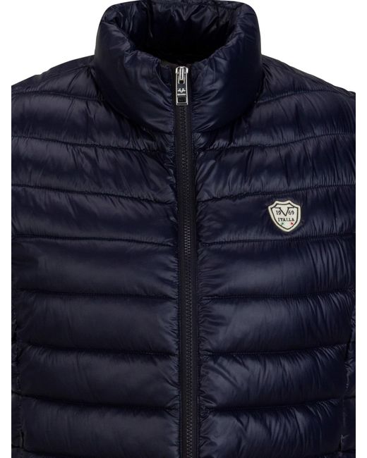 19V69 Italia by Versace Blue Weste 'Bruna'