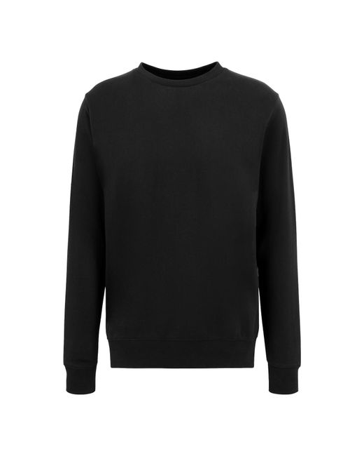 Oldskull Sweatshirt Plain Basic in Black für Herren