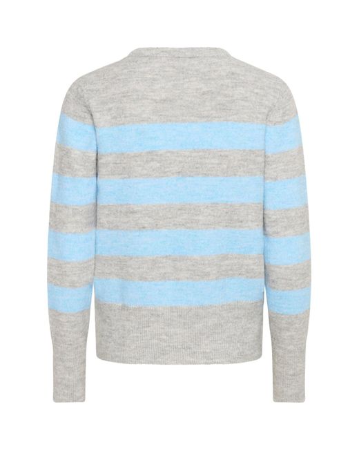 Kaffe Blue Pullover Kaniel