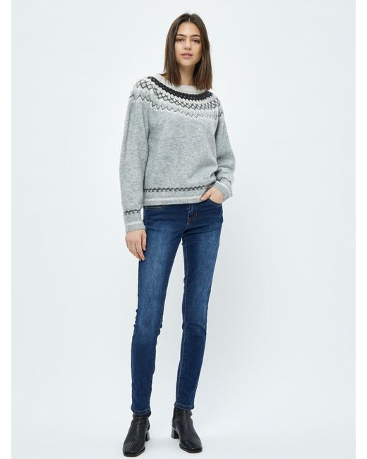Desires Blue Pullover Elis