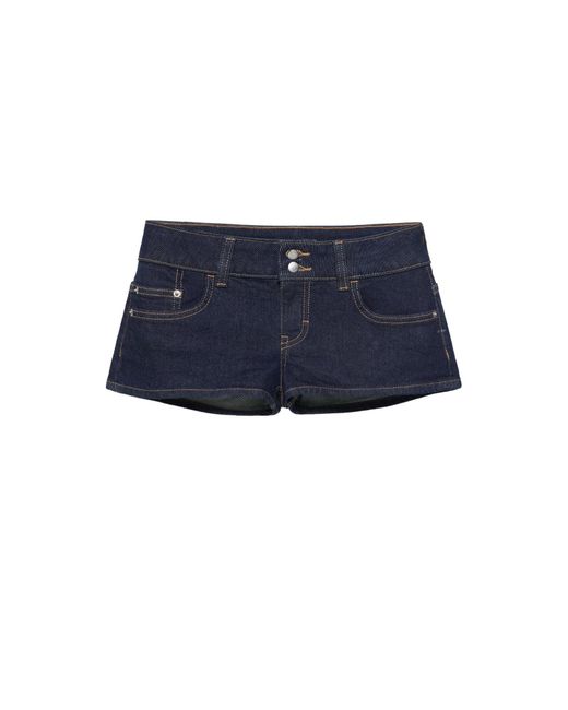 Pull&Bear Blue Shorts