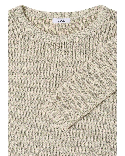Cecil Gray Pullover Space-Dye