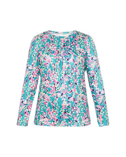 Usha Blue Bluse