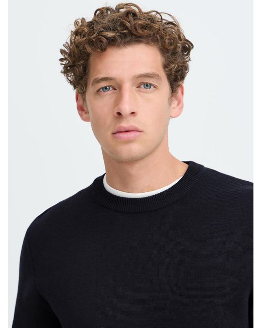 Casual Friday Strickpullover Cftheo in Blue für Herren