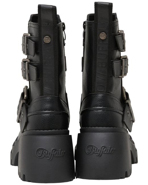 Buffalo Black Boots Bravr