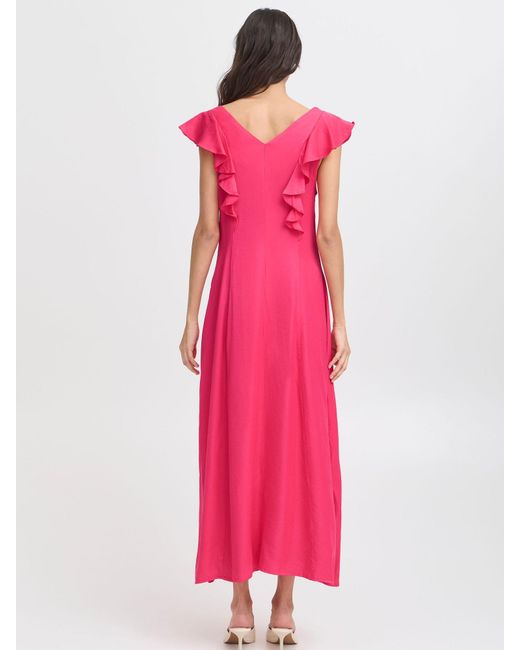B.Young Pink Midikleid Byhinala