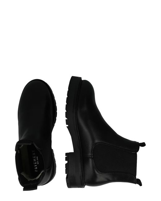 Pavement Black Chelsea Boots Marit