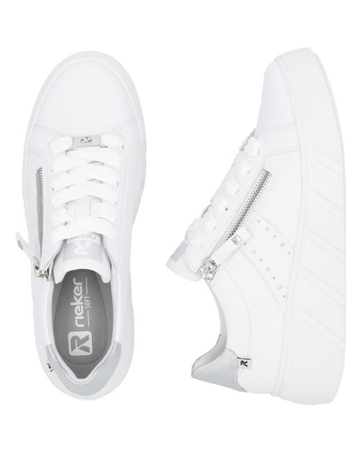 Rieker White Sneaker